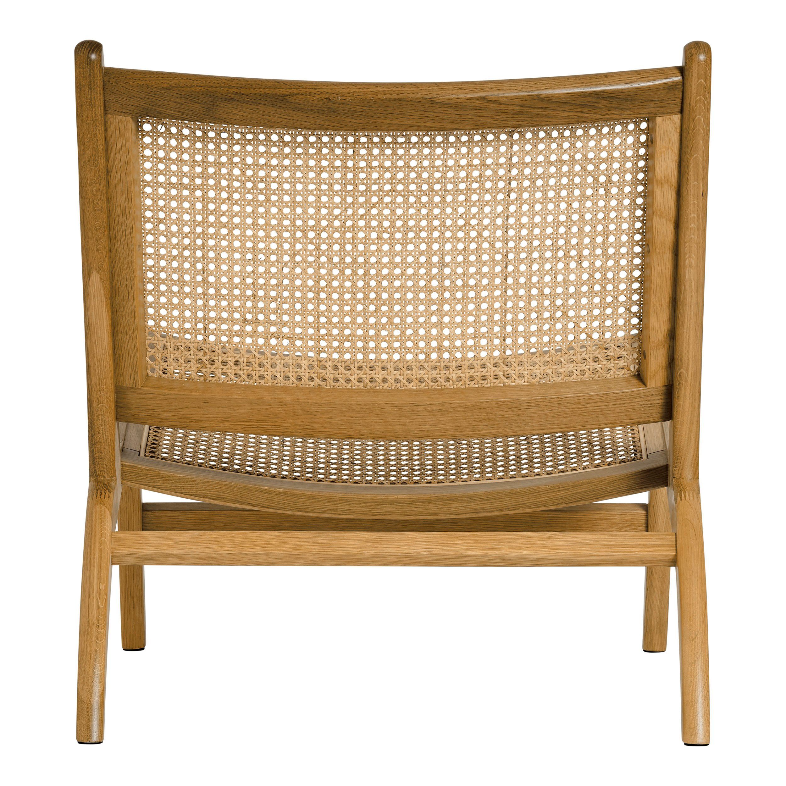 andas Loungesessel »Smedsta«, aus schönen Materialien hergestellt, im leichten französischen Geflecht, Sitzhöhe 34 cm-kaufen