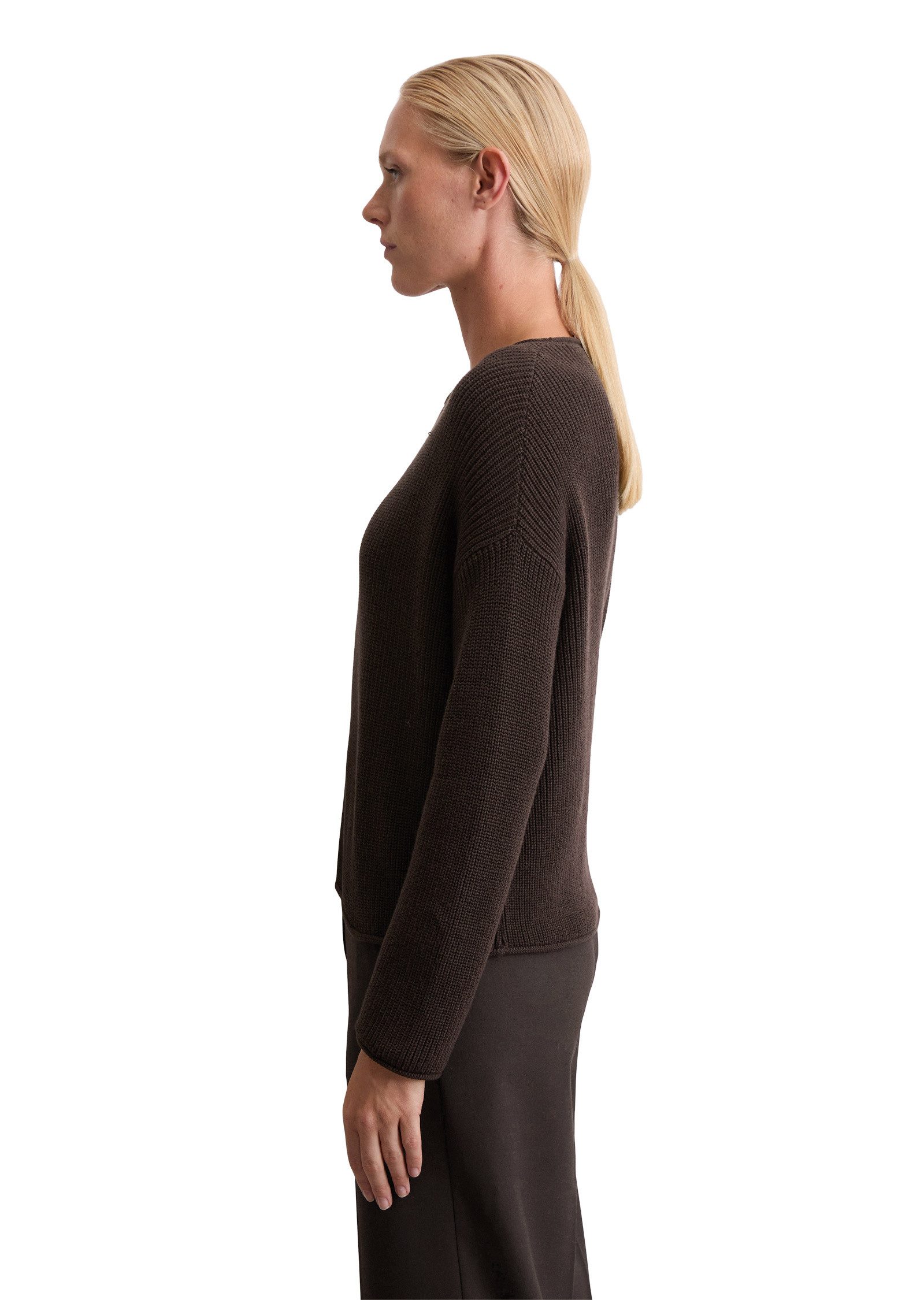 Marc O'Polo Strickpullover aus Heavy-Weight-Organic-Cotton günstig online kaufen