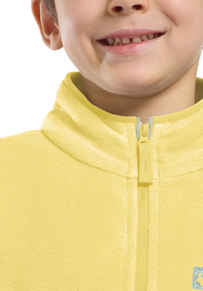 Jack Wolfskin Fleecejacke TAUNUS JACKET K hochschließender Kragen, mit Reißverschluss, atmungsaktiv – Bild 5 von 5