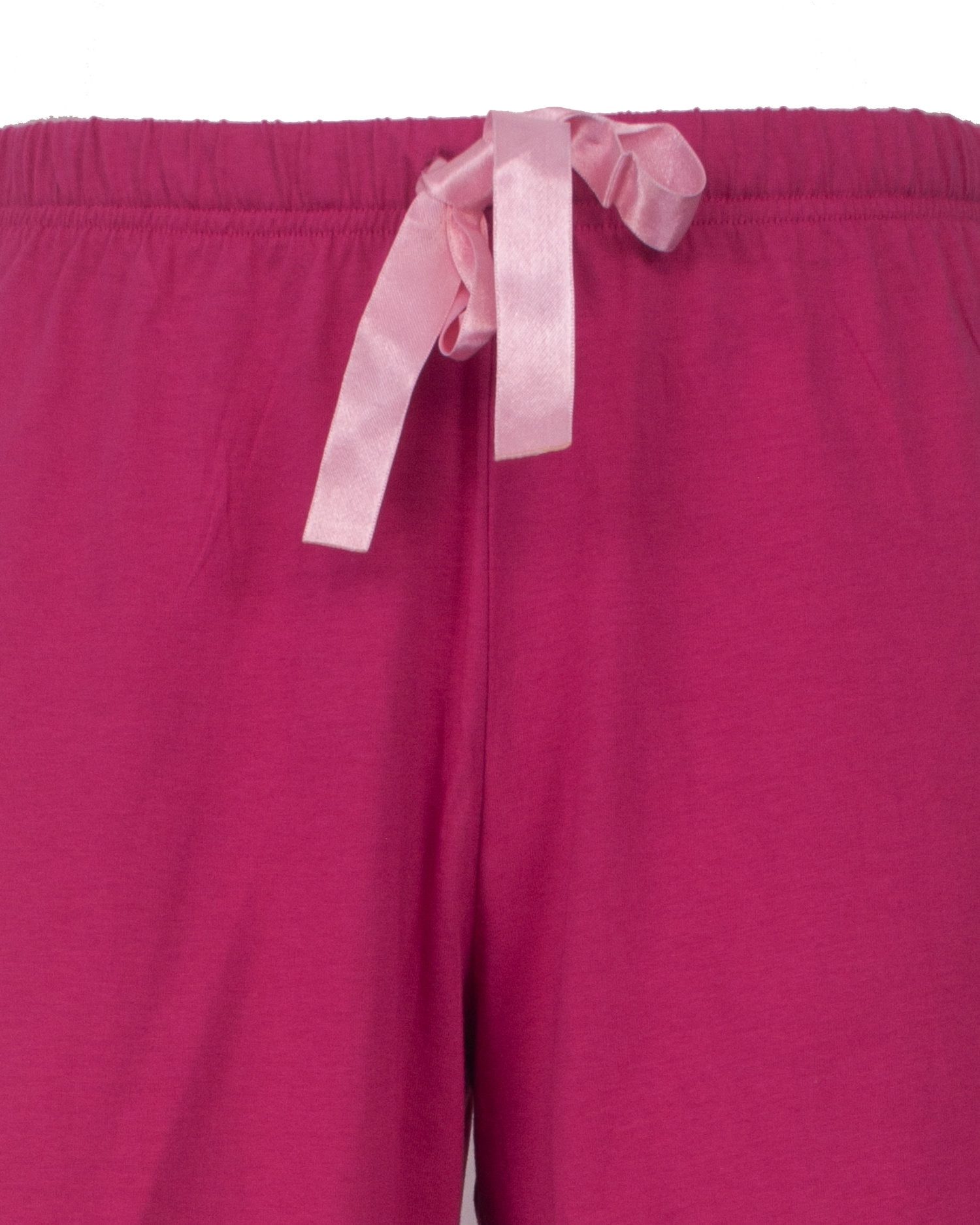 Irresistible Shorty Modischer Damen Schlafanzug kurz (2 tlg) Baumwolle