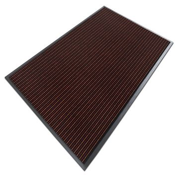 Fußmatte Ankara, Sauberlaufmatte, 4 Farben & 3 Größen, Schmutzfangmatte, Karat, Rechteckig, Höhe: 6 mm, aus Polypropylen