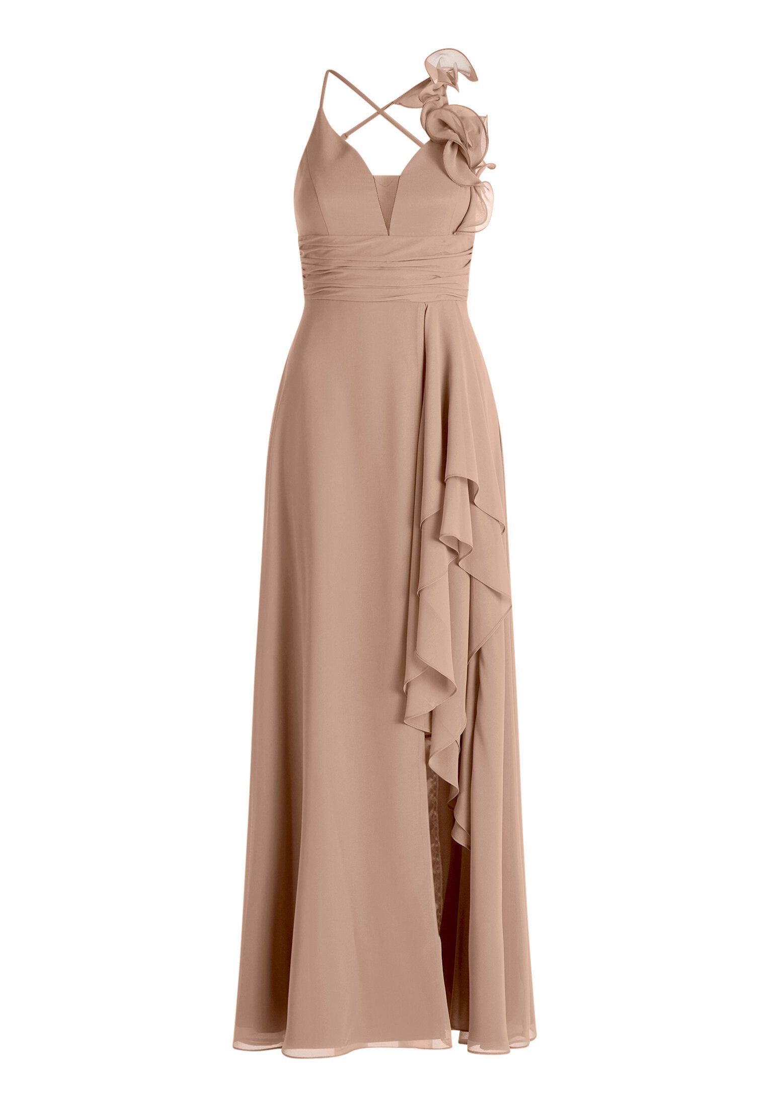 Vera Mont Chiffonkleid Damen mit Volant