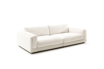 KAWOLA Big-Sofa RAINA, Cord oder Leder verschiedene Farben