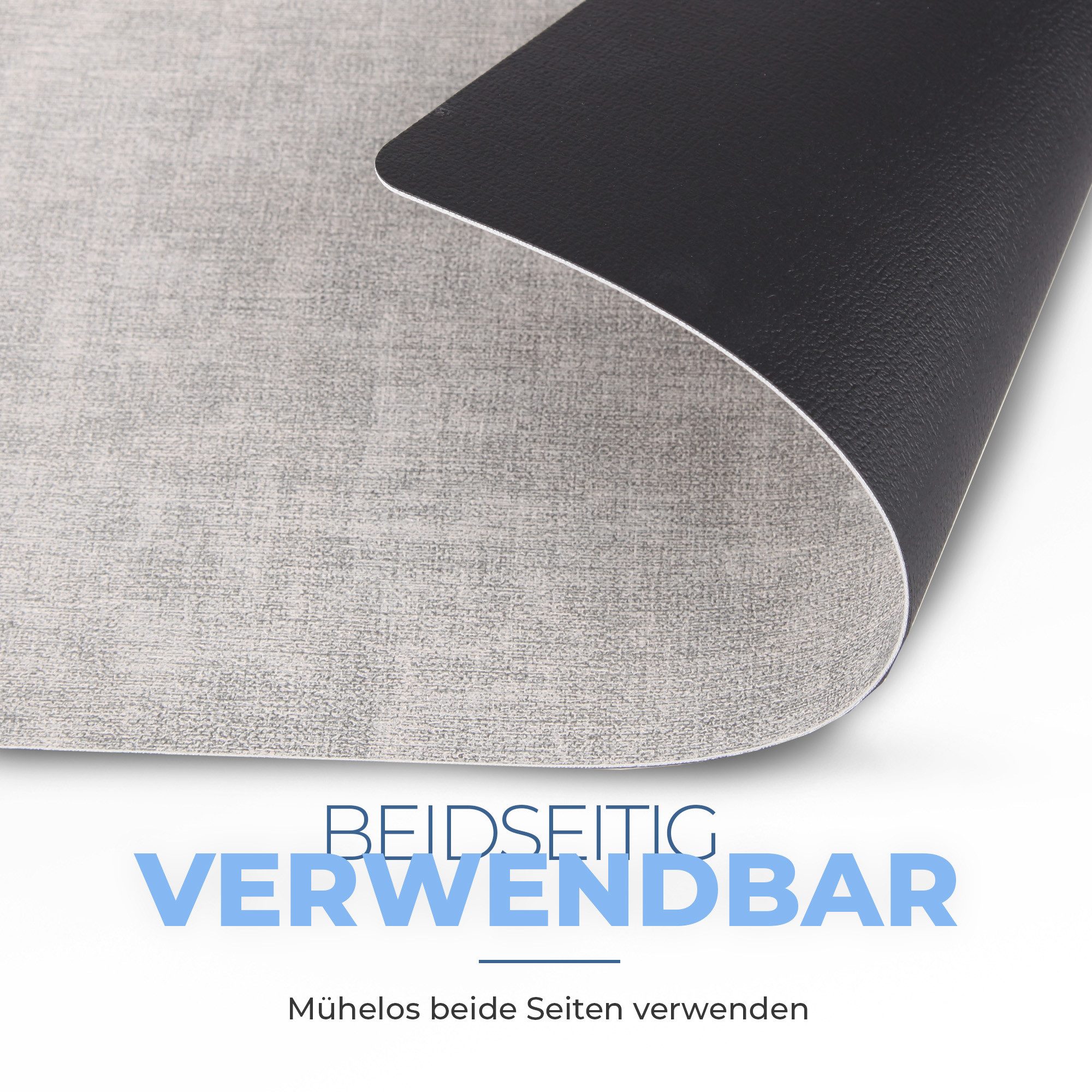 Bestlivings Platzset Kunstleder Uni/Struktur, (4-St), Tischset, günstig online kaufen