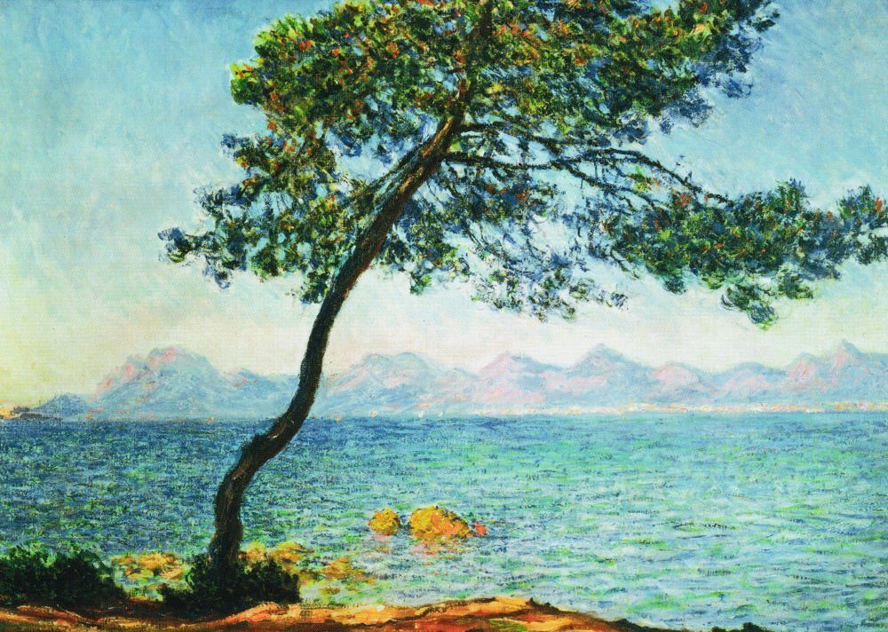 Postkarte Kunstkarte Claude Monet "Antibes"