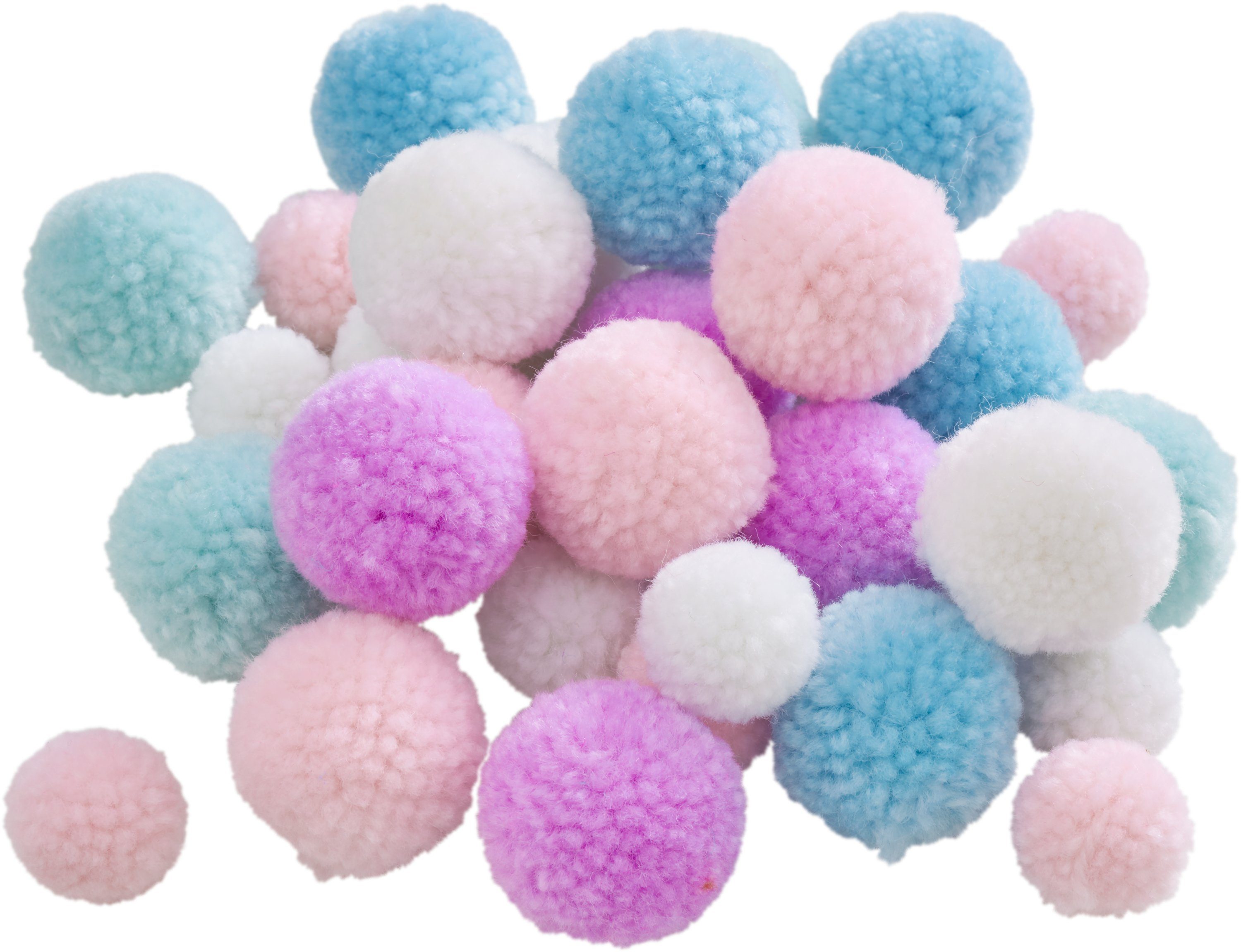 Pompon Pompon Pastell