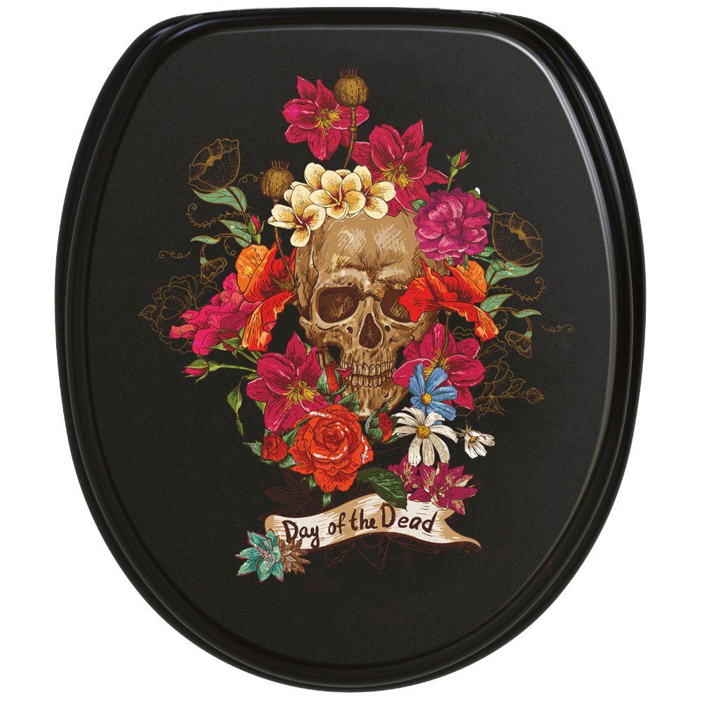 Sanilo WC-Sitz Day of the Dead, mit Absenkautomatik, hochwertig & modern, u günstig online kaufen