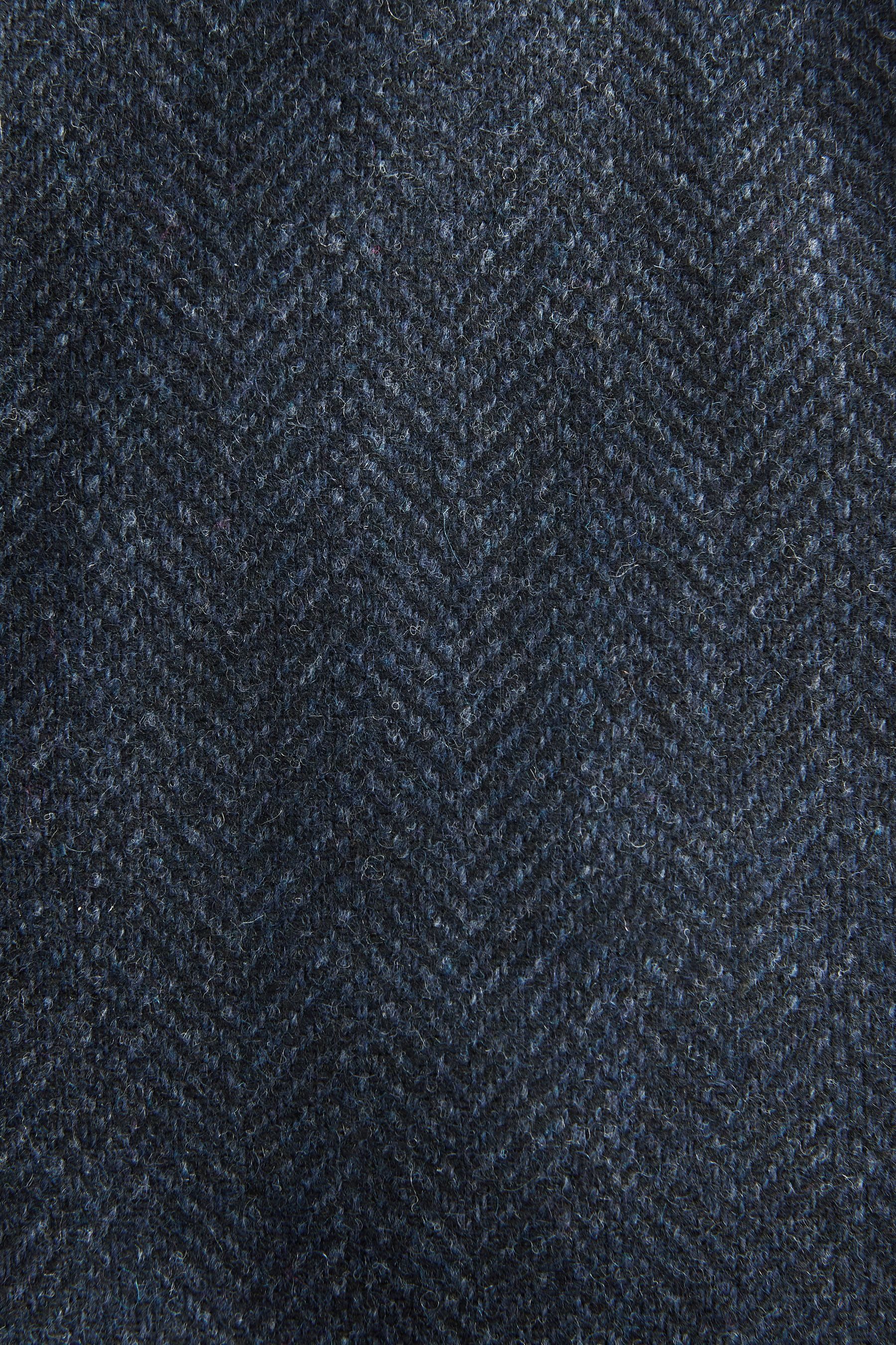 Next Stoffhose Regular Fit Nova Fides Hose mit Fischgrätmuster (1-tlg)