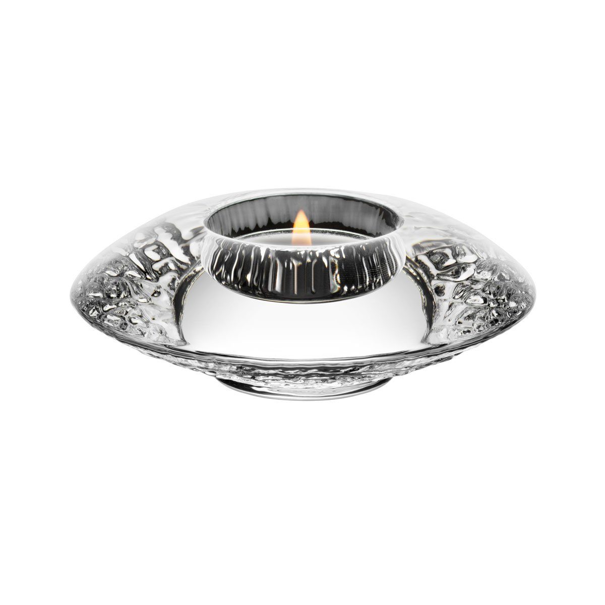 Orrefors Kerzenhalter Discus (Packung), - Design: Lars Hellsten -  Kristallglas - reflektiert & bricht online kaufen | OTTO