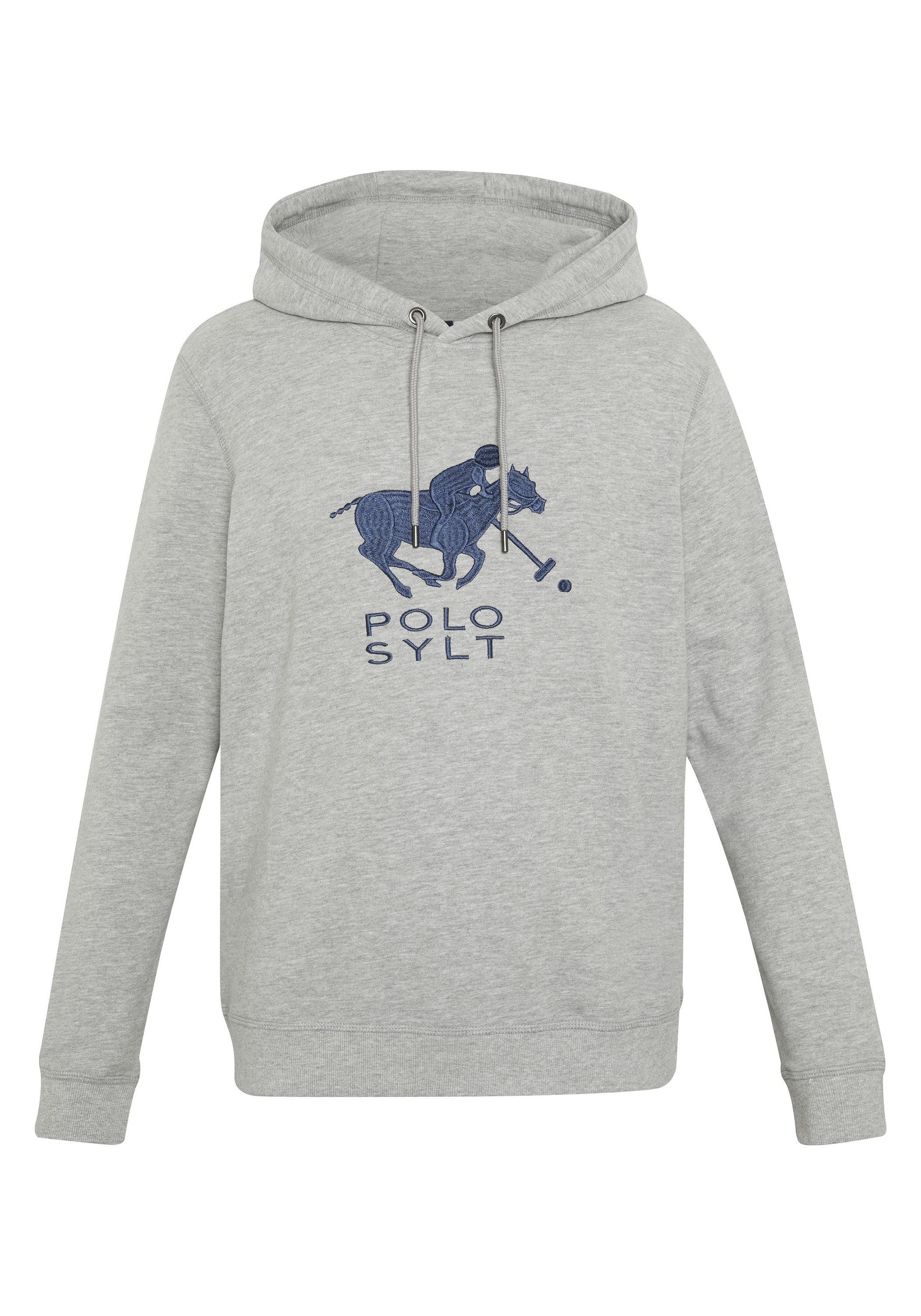 Polo Sylt Kapuzensweatshirt mit gesticktem Logo-Symbol günstig online kaufen