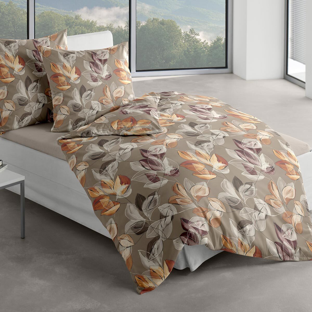 TRAUMSCHLAF Bettwäsche Westland, Biber, 2 teilig, Winterbettwäsche in warme günstig online kaufen