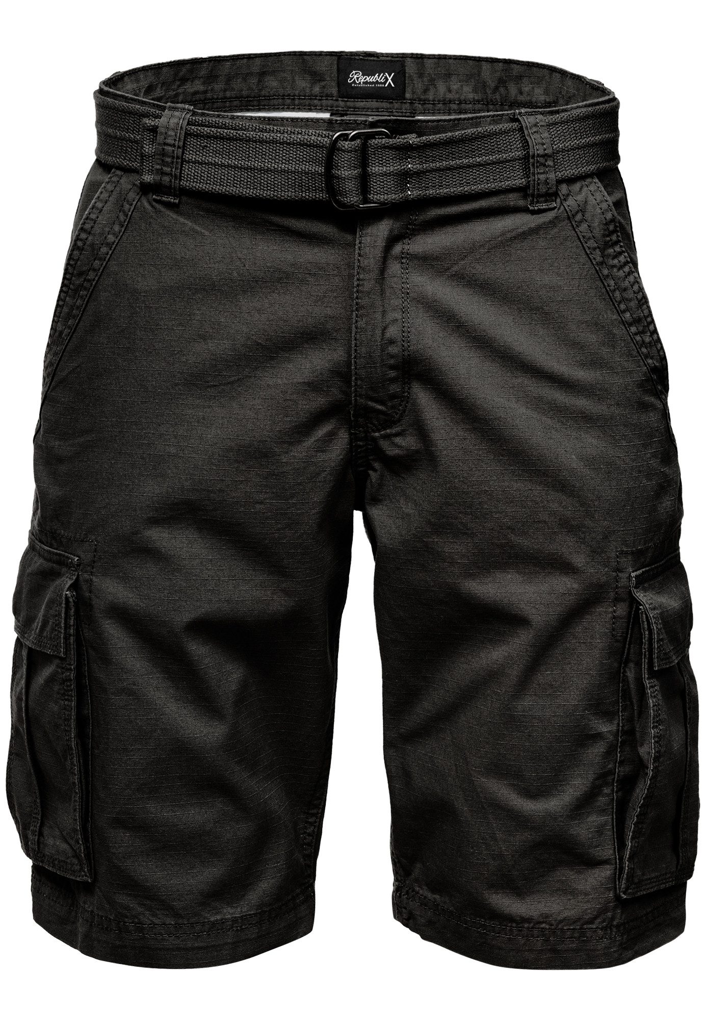REPUBLIX Cargoshorts RONY Herren Bermuda Short Hose Regular Fit inkl. Gürte günstig online kaufen
