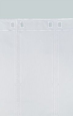 Scheibengardine Kreise, LYSEL®, (1 St), transparent, HxB 45x46.8cm