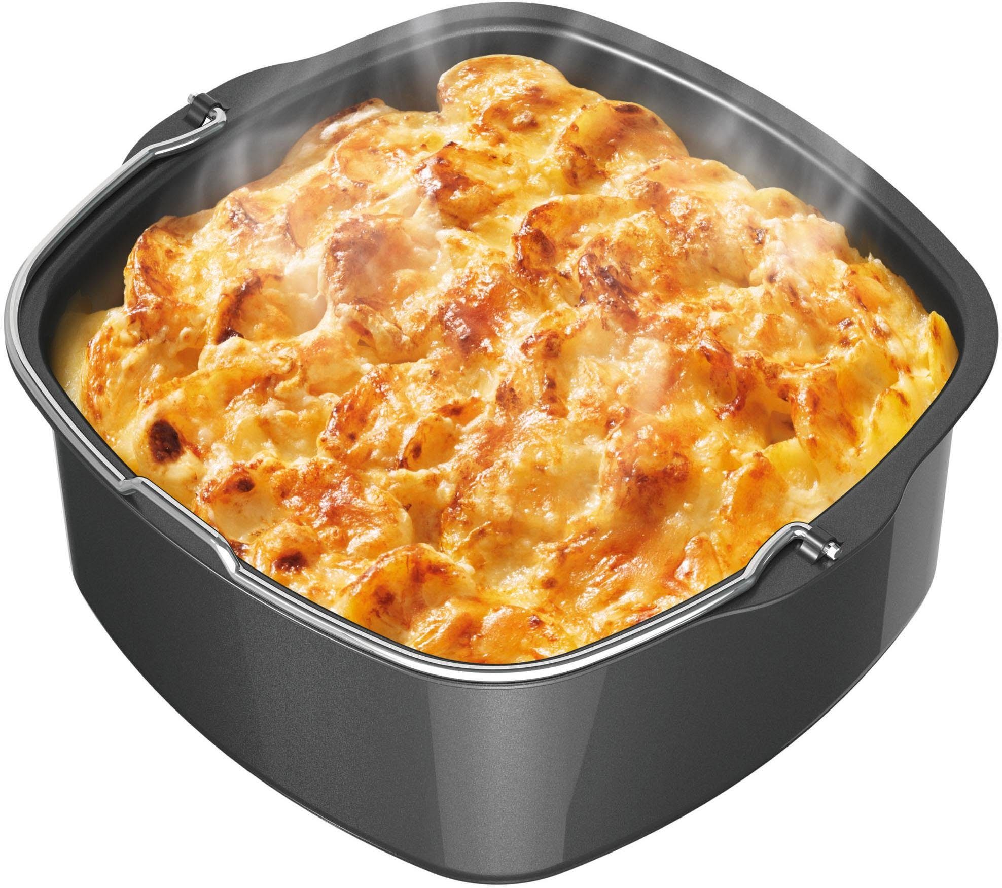 Philips Backeinsatz HD9925/01, Zubehör für Philips Airfryer HD91XX, HD92XX, HD96XX, HD97XX, inkl. Muffincups