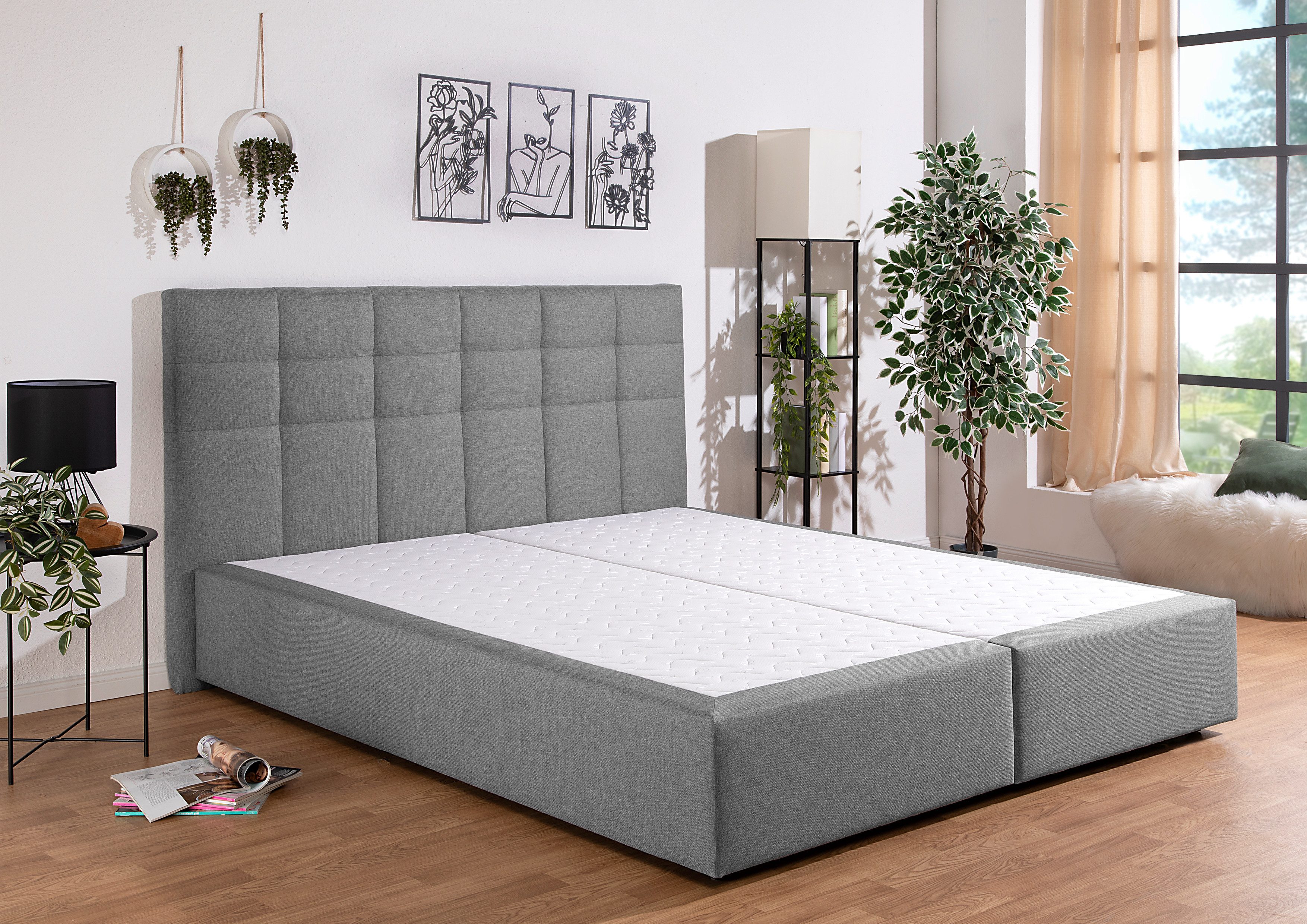 Home affaire Boxbett Ovalo auch in Überlänge erhältlich, wahlweise mit Bettkasten, in H2, H3 & H4 erhältlich