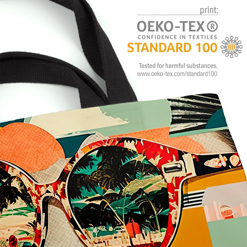 VOID Henkeltasche (1-tlg), Retro Frau Sonnenbrille günstig online kaufen