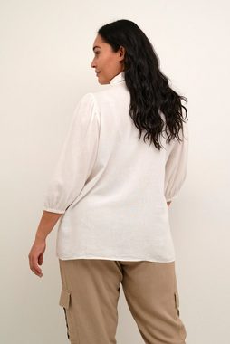 KAFFE Curve Langarmhemd Langarm - Hemd KCmille Große Größen