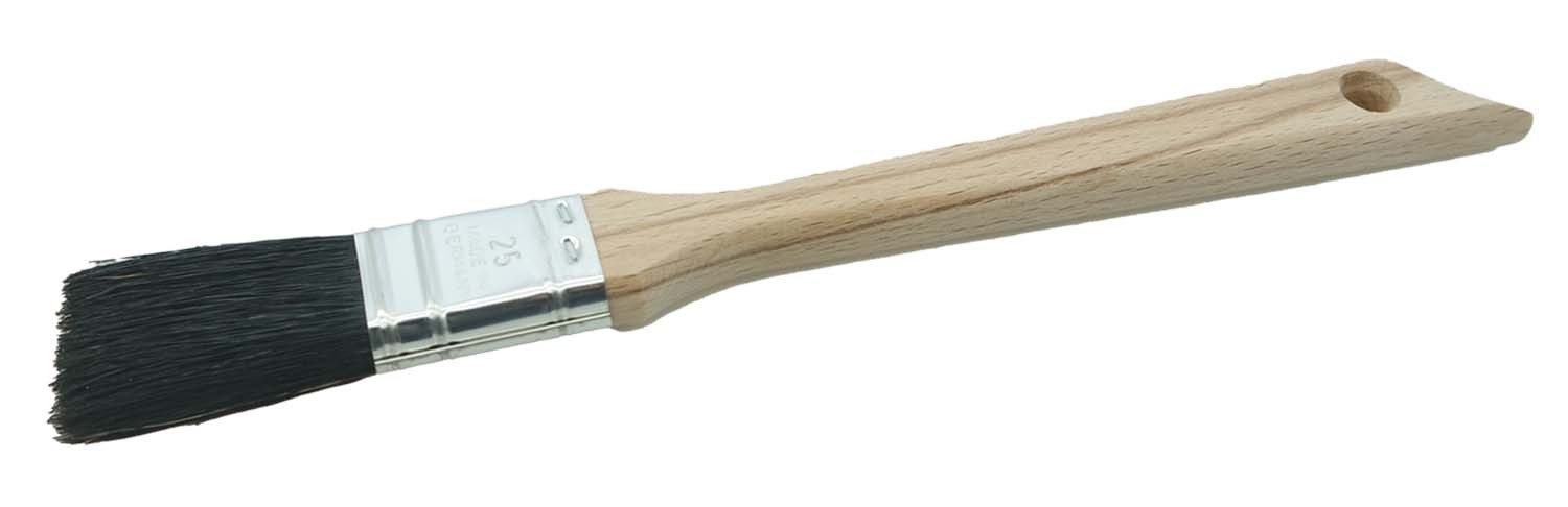 Allcolor Flachpinsel Maler-Fensterpinsel 25mm, (Stück, 1 St., Maler-Fensterpinsel), Pinsel Lackpinsel Lasurpinsel Malerbedarf