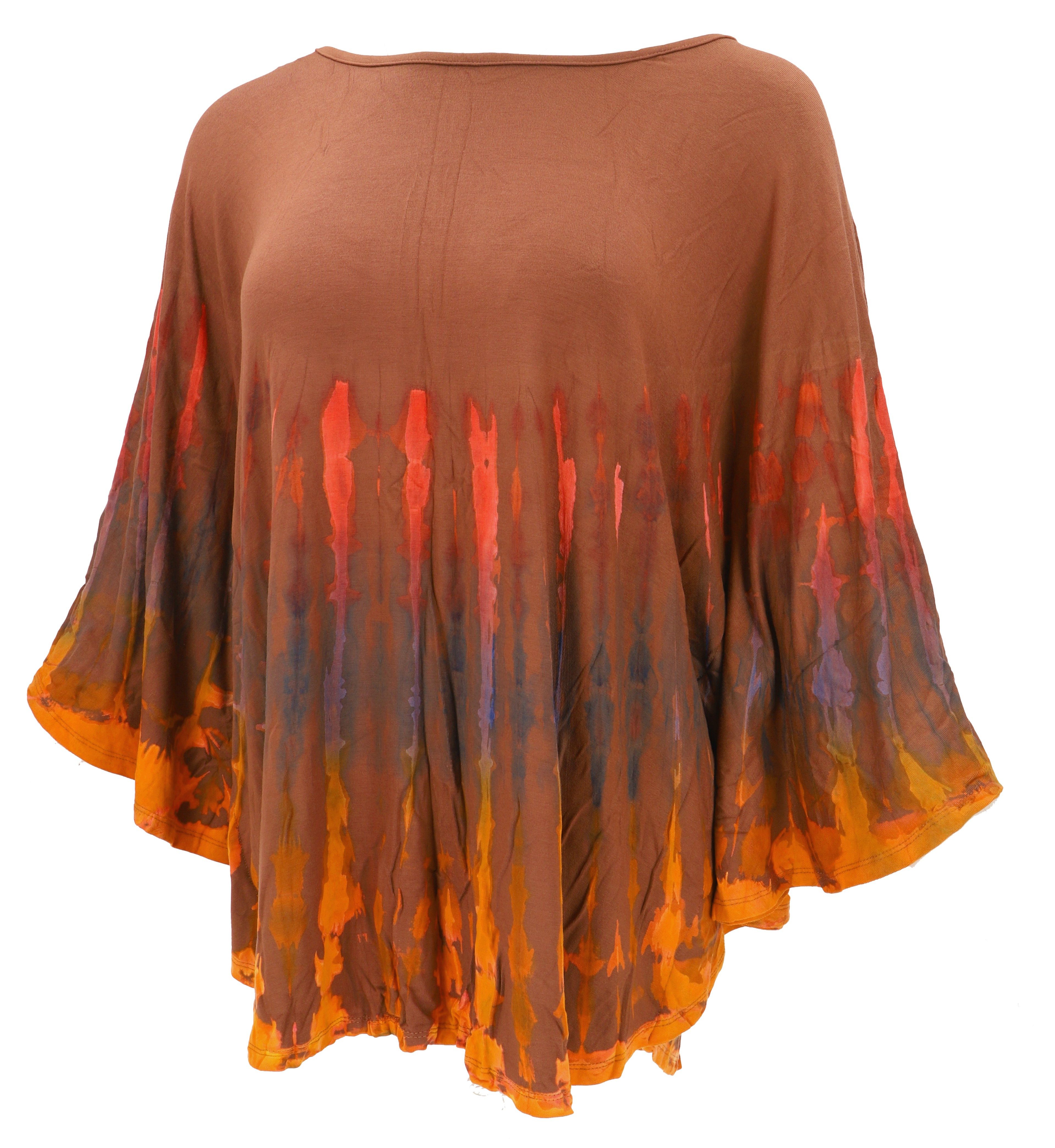 Guru-Shop Longbluse Batik Poncho, Tunika, Unikat günstig online kaufen