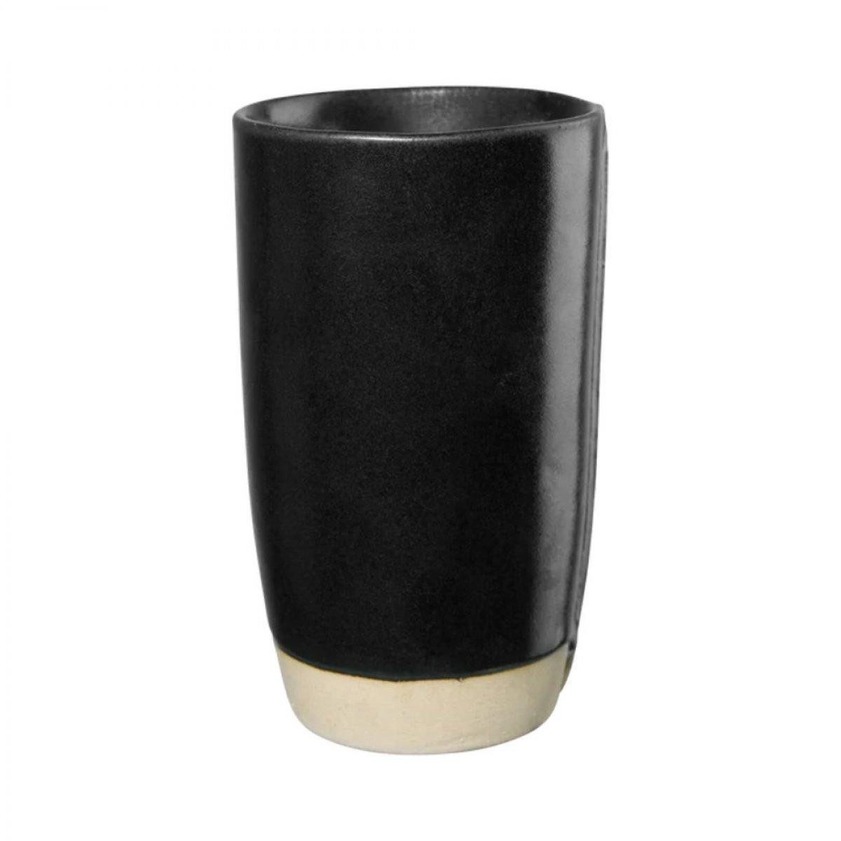 ASA SELECTION Tasse Asa Becher Cafe Latte Verana Dark Chocolate Schwarz Matt (14cm)