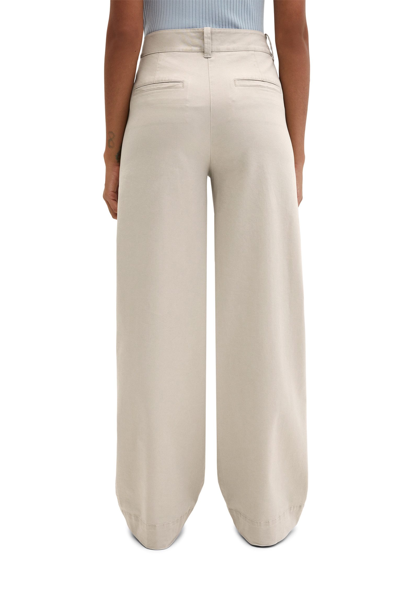 Marc O'Polo Stretch-Hose straight leg, aus Brushed Cotton Twill günstig online kaufen