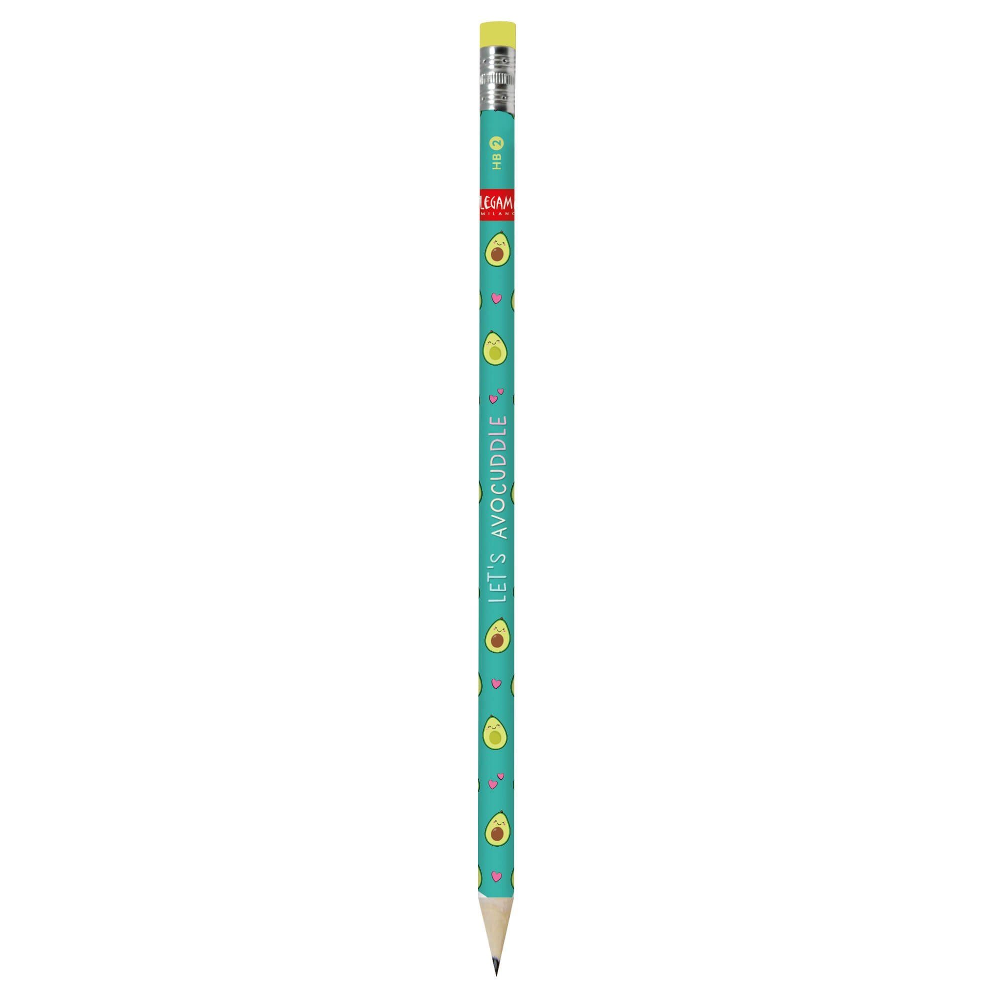 Legami Bleistift Bleistift aus Recyclingpapier Avocado | Druckbleistifte