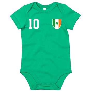 Blondie & Brownie Strampler Kinder Baby Irland Sport Trikot Fußball Handball Weltmeister WM EM