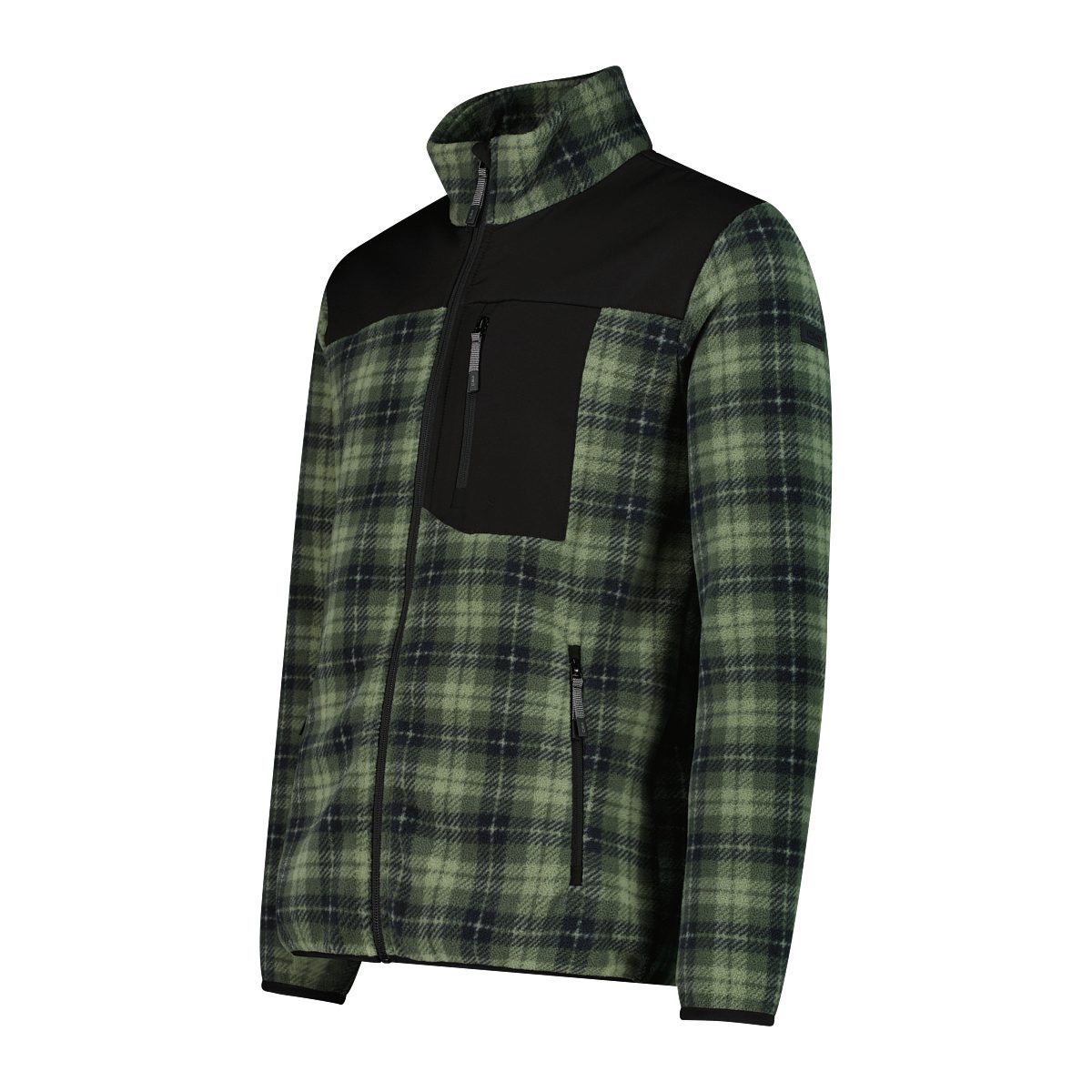 CMP Rollkragenshirt MAN JACKET NERO-ALPINE