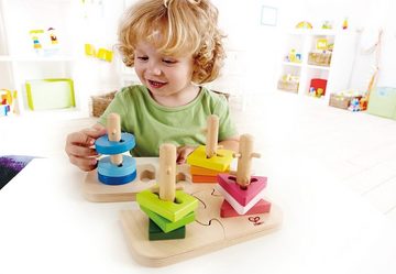 Hape Steckspielzeug, (Set, 16-tlg)