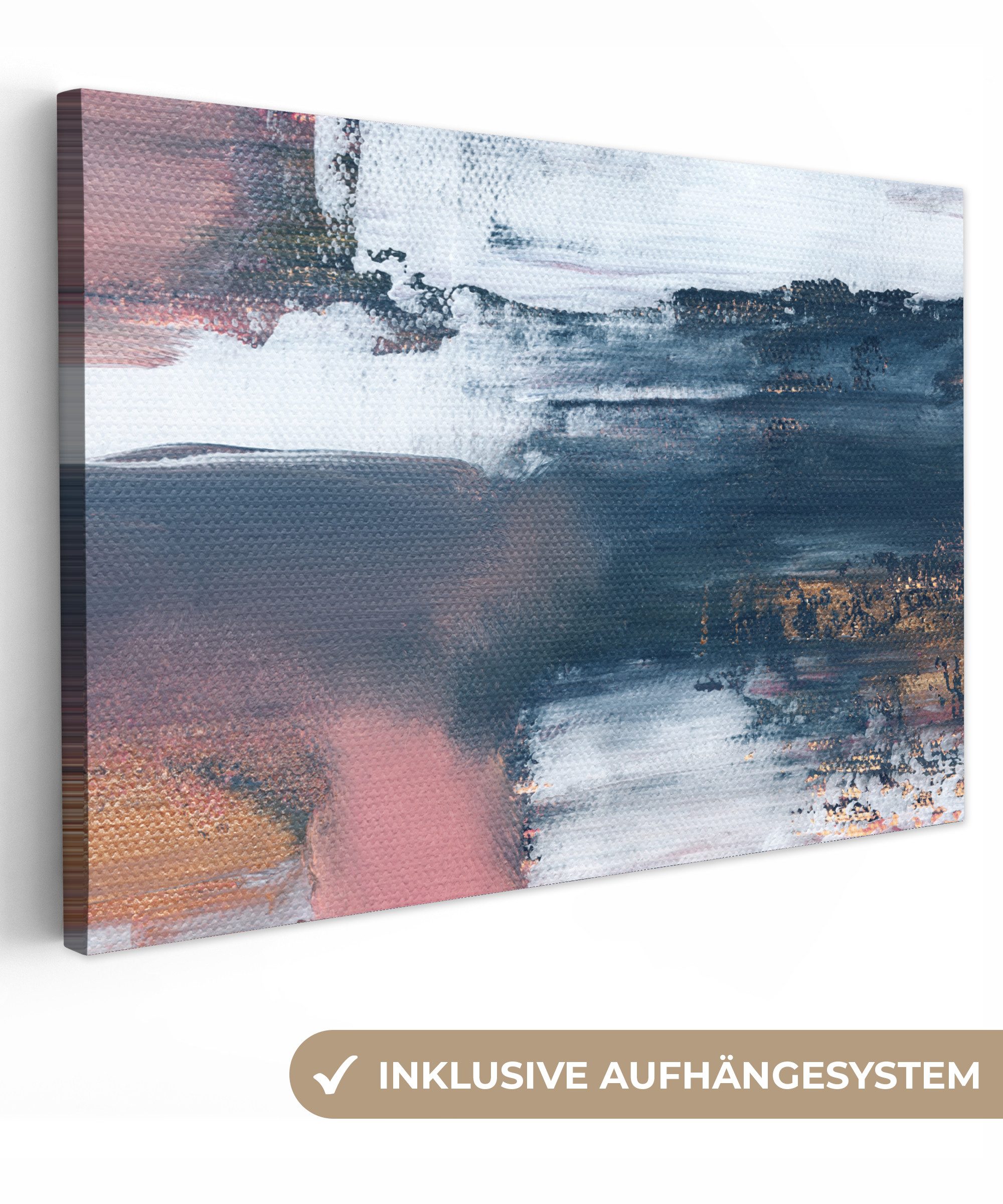 OneMillionCanvasses® Leinwandbild Abstrakt - Malerei - günstig online kaufen