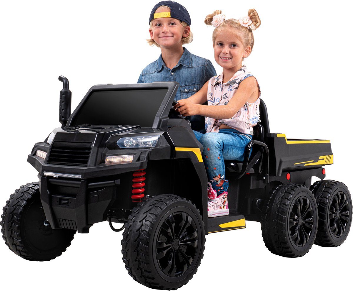 Actionbikes Motors Elektro-Kinderauto Elektroauto A730 UTV, Belastbarkeit 60 kg, (2-tlg), mit Fernbedienung - USB - AUX - Soft Start - Bremsautomatik