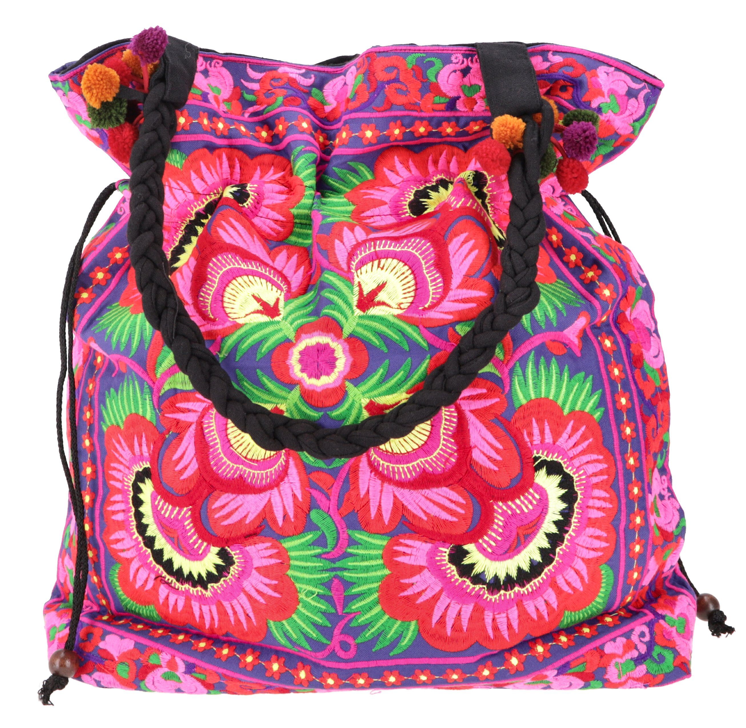 Guru-Shop Schultertasche Große Schultertasche, Hippie Shopper Tasche..
