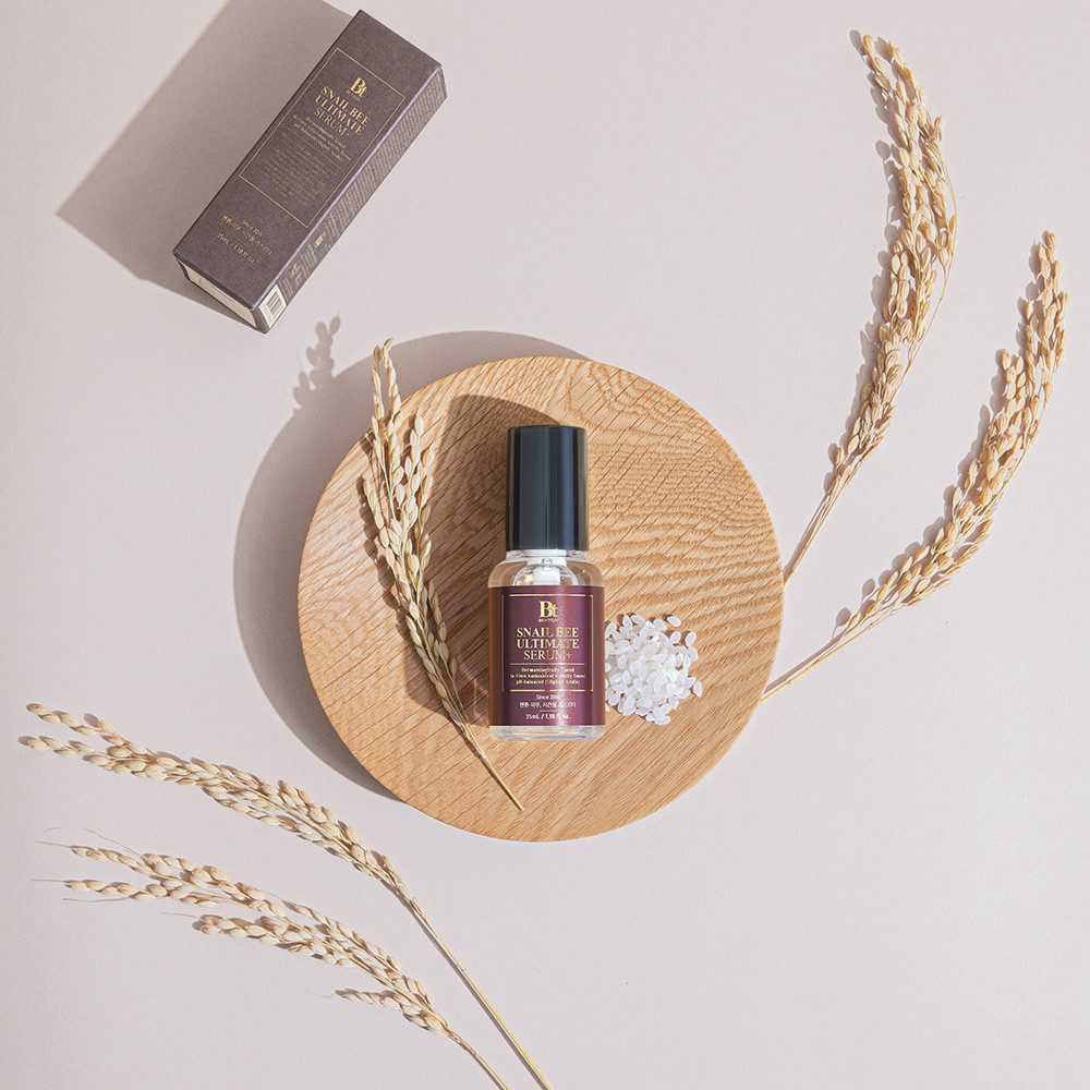 Benton Gesichtsserum Snail Bee Ultimate Serum +, Multitasking-Serum, es nährt und stärkt die Haut, verleiht ihr Glanz