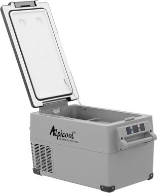 ALPICOOL Elektrische Kühlbox CF35, 35 l, 35L Kompressor-Kühlbox, im Fahrzeug und zu Hause nutzbar