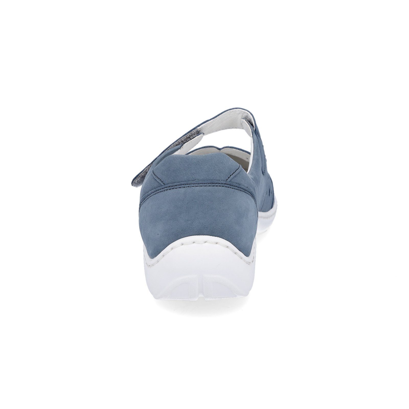 Waldläufer Waldläufer Damen Leder Klettschuh denim blau Slipper