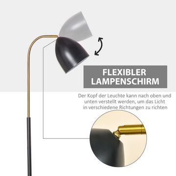 HOMCOM Stehlampe Stehleuchte, E27