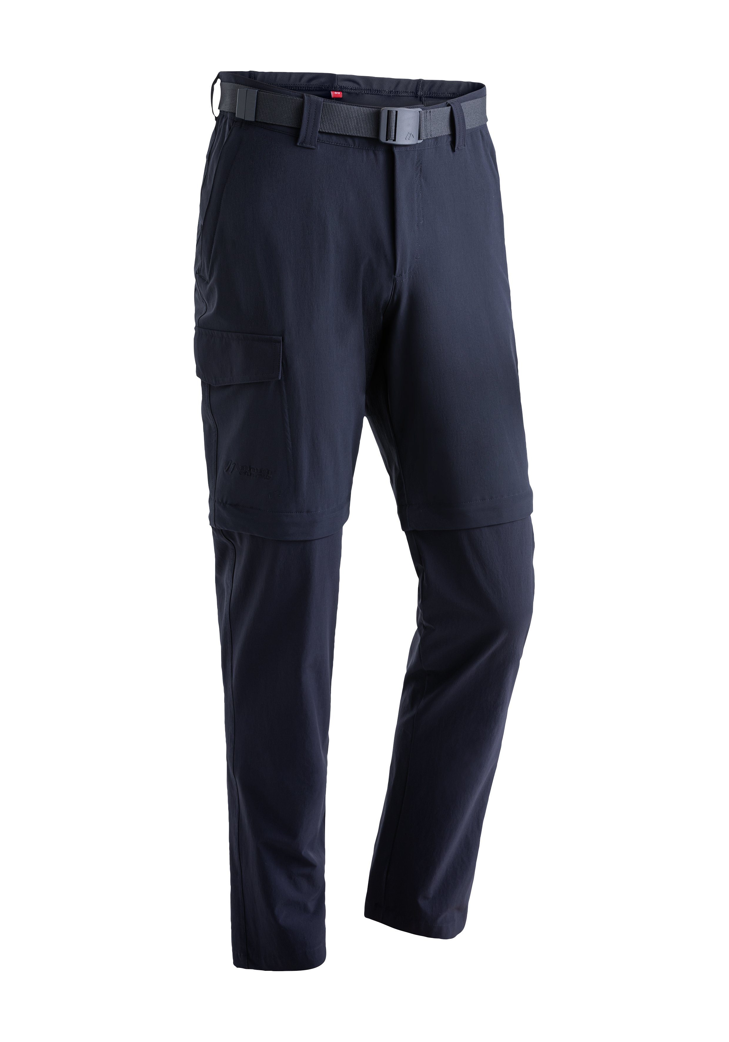 Maier Sports Funktionshose Torid slim zip Herren zipp-off Wanderhose, atmungsaktive Outdoor-Hose dunkelblau