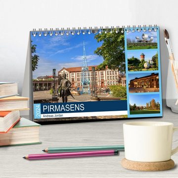 CALVENDO Wandkalender Pirmasens (Tischkalender 2024 DIN A5 quer), CALVENDO Monatskalender