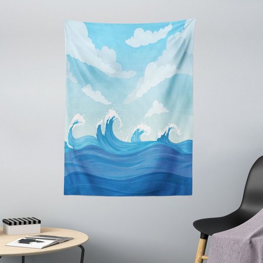 Wandteppich »aus Weiches Mikrofaser Stoff Für das Wohn und Schlafzimmer
