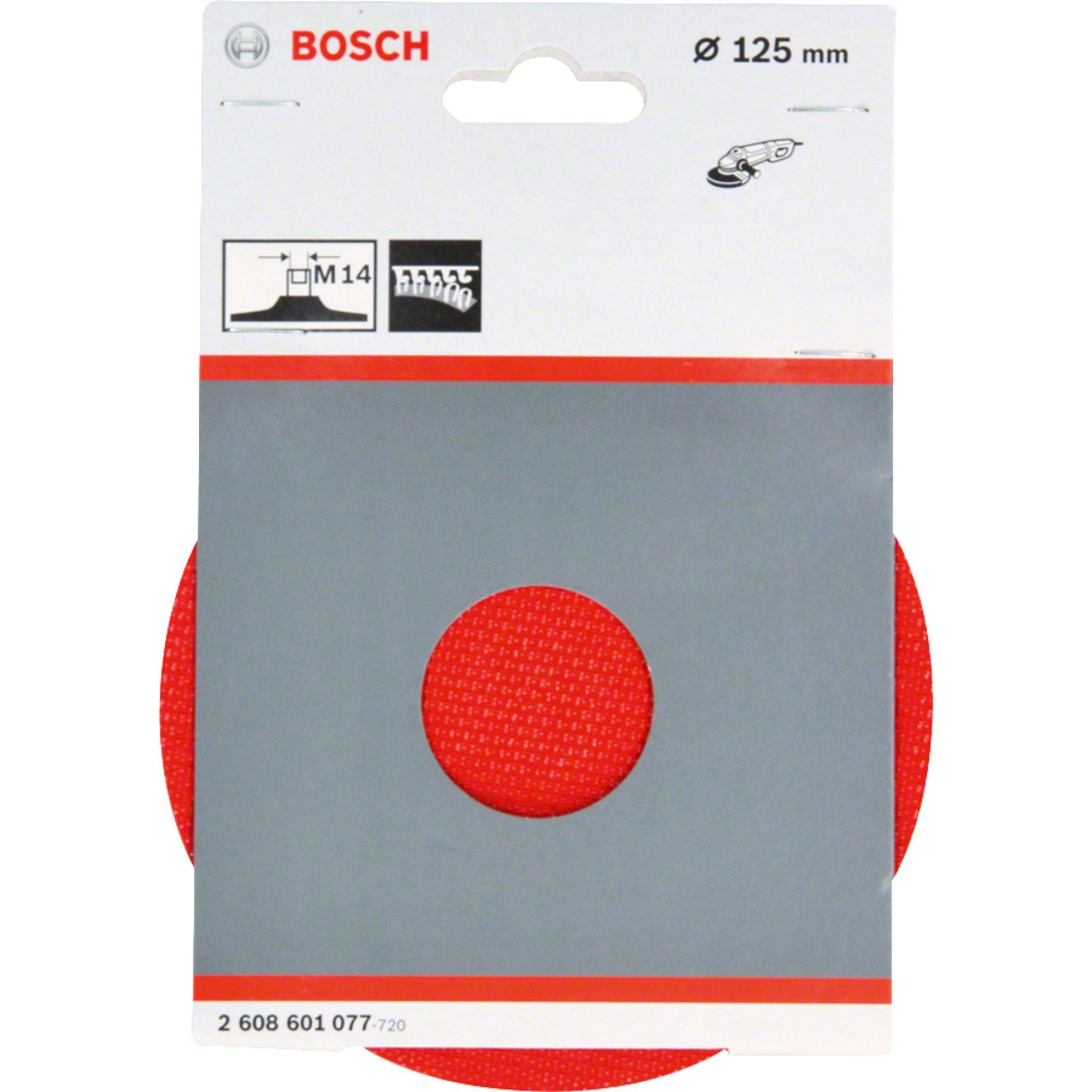 BOSCH Schleifscheibe Bosch Professional Gummischleifteller Ø 125mm | Schleifblätter