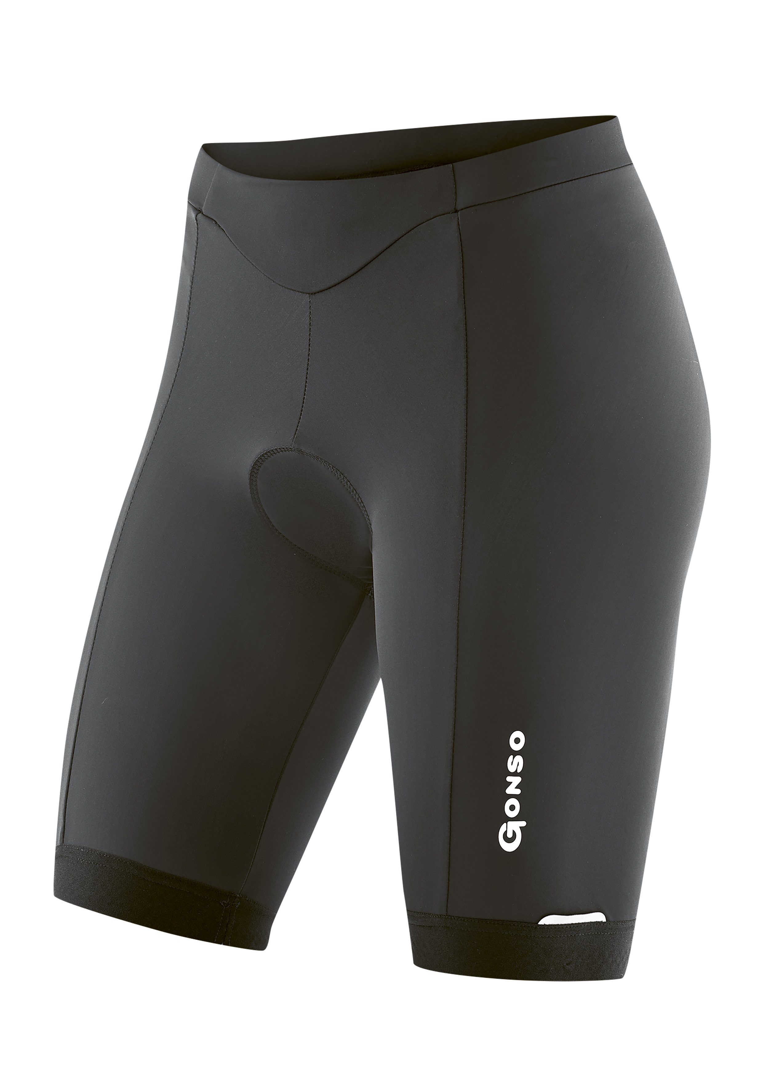 Gonso Fahrradhose Fortuna kurze Damen mit Radhose strapazierfähige Sitzpolster, Radlerhose