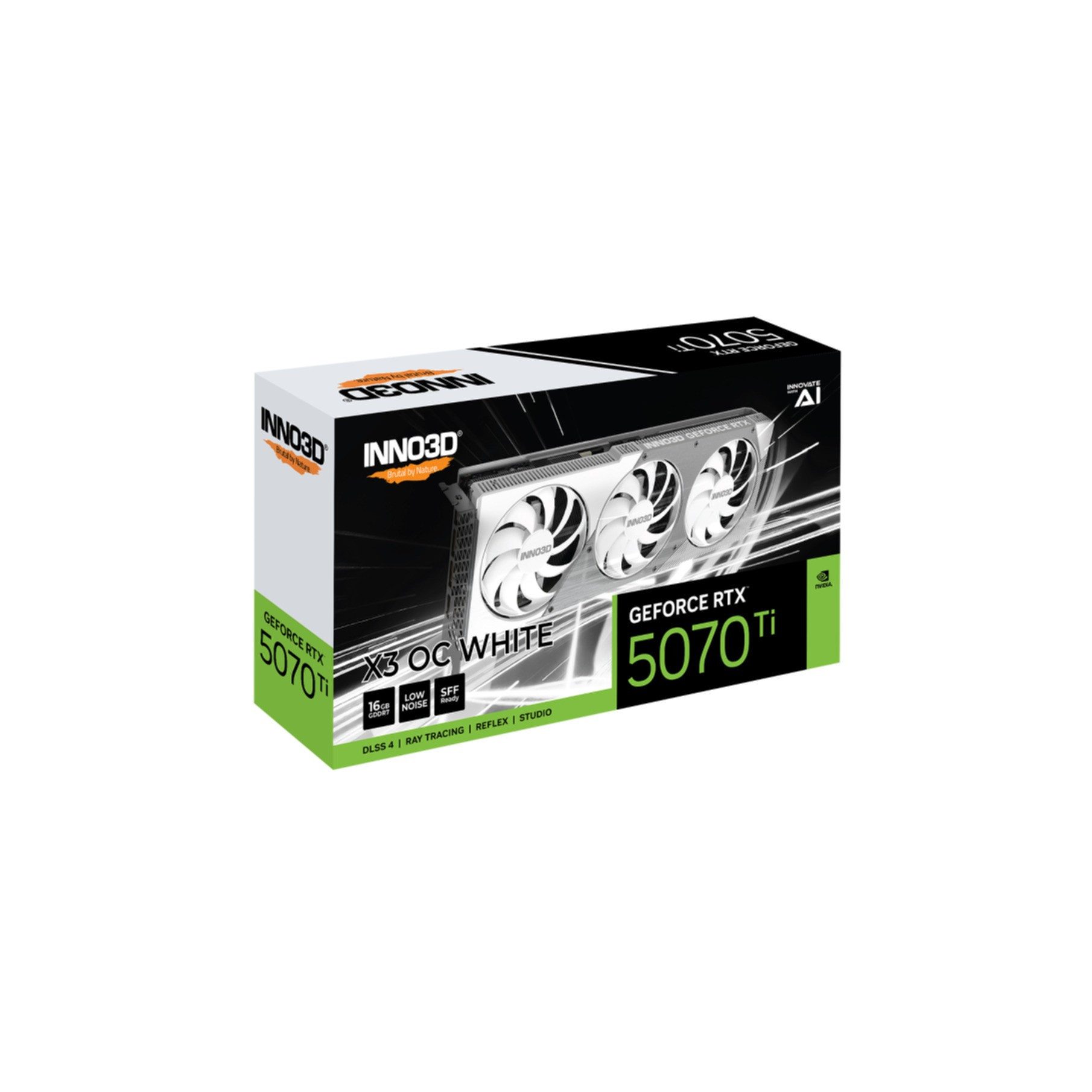 Inno3D GeForce RTX 5070 Ti X3 OC WHITE Grafikkarte