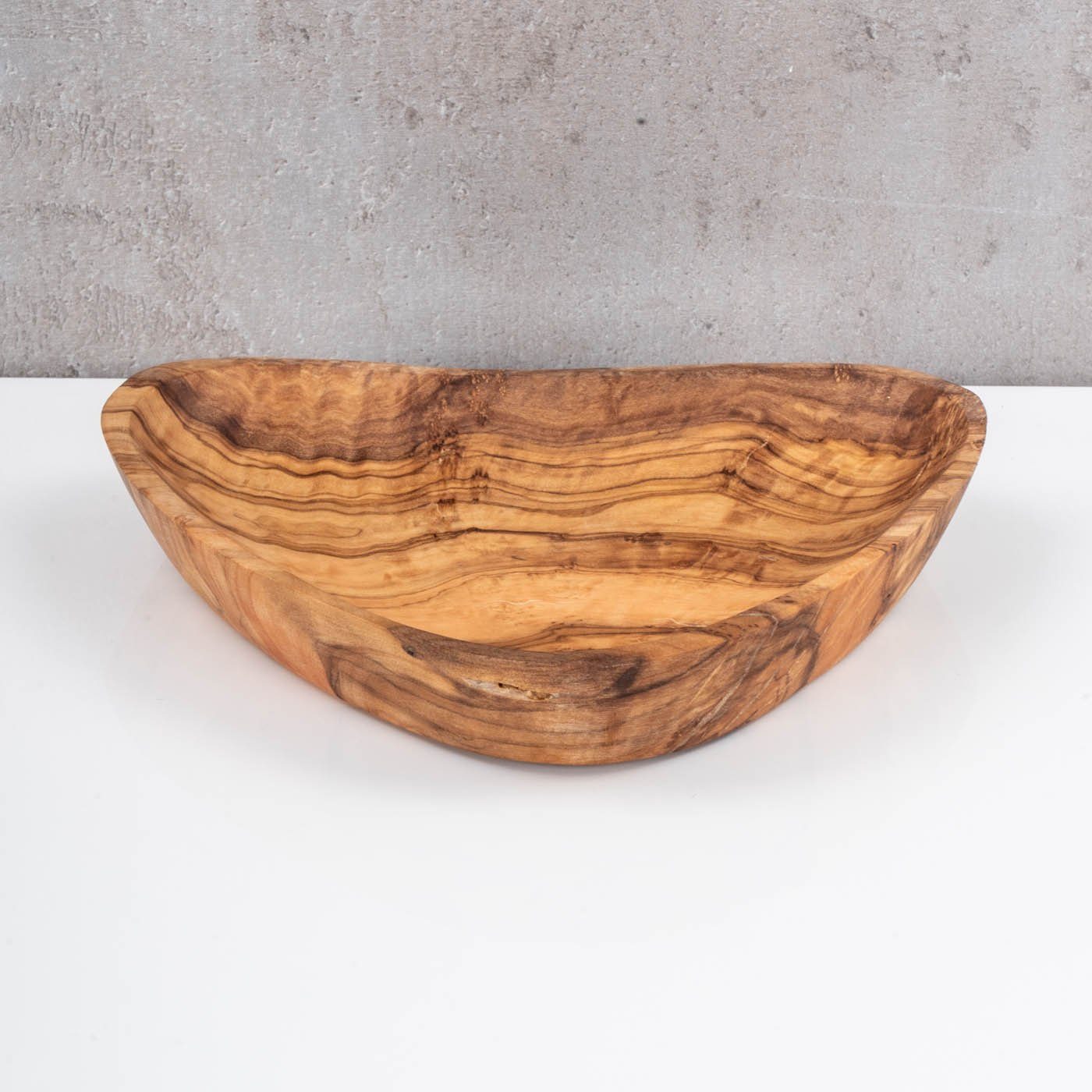 Levandeo® Tischdeko Dekoschale, Holzschale Holz ca. Schale Olivenholz Herz 17x17cm