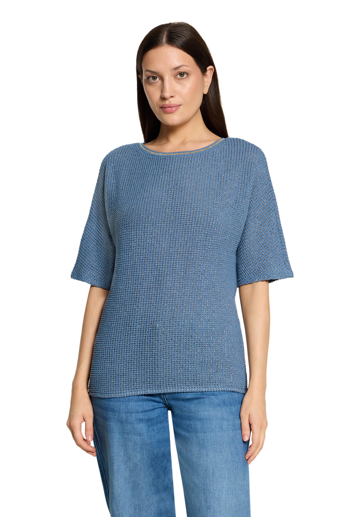 Betty Barclay Kurzarmshirt Damen mit Struktur (1-tlg)