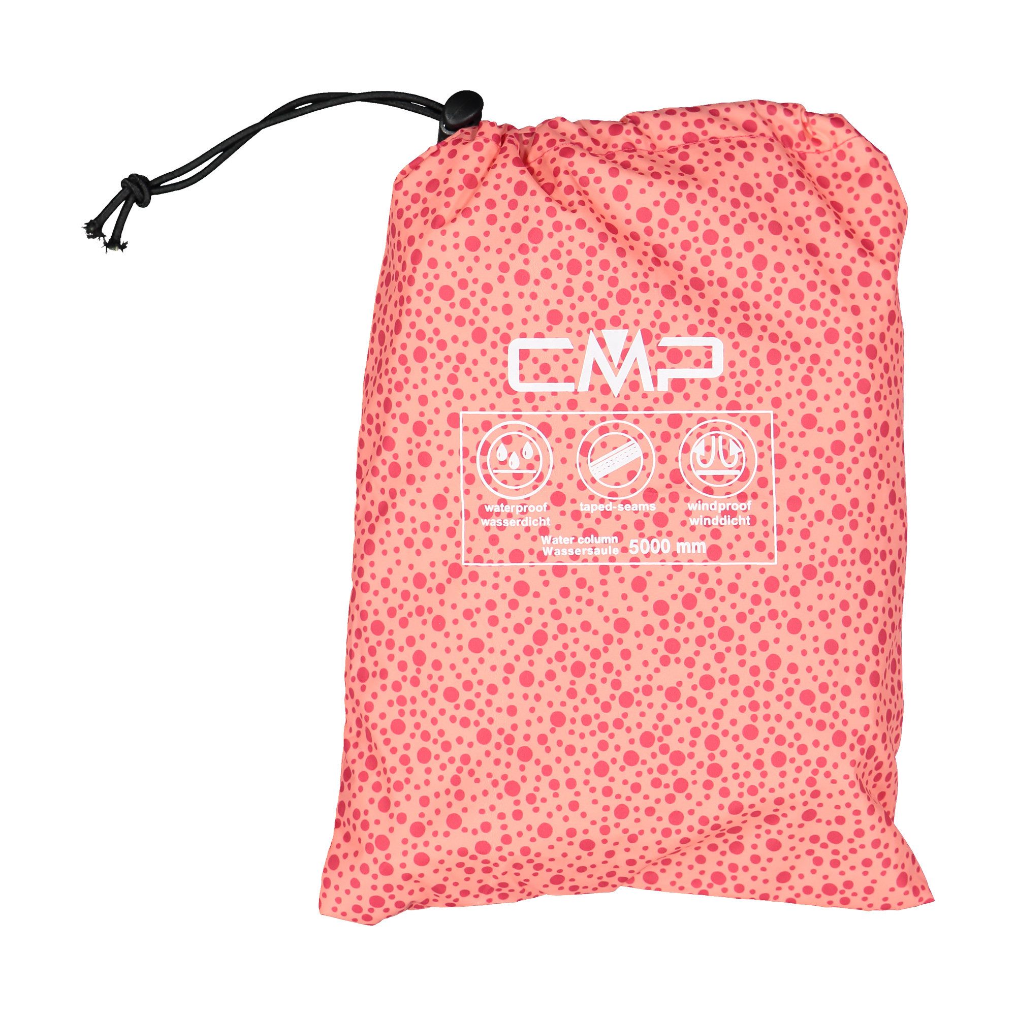 CMP Regenjacke CMP Mädchen Regenjacke Kid G Rain Fix Hood Jacket 31X7295