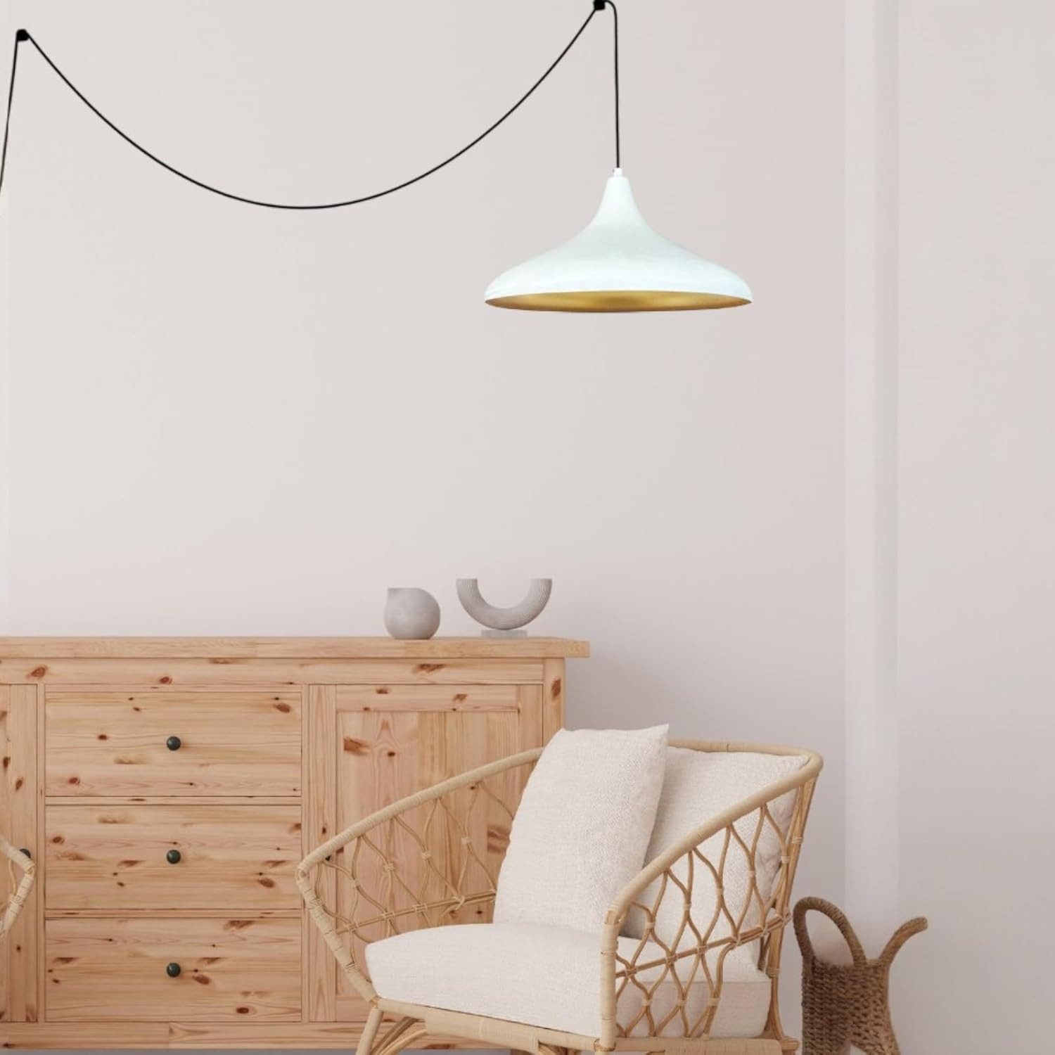 Bamyum Pendelleuchte Champion Pendelleuchte mit Stecker günstig online kaufen