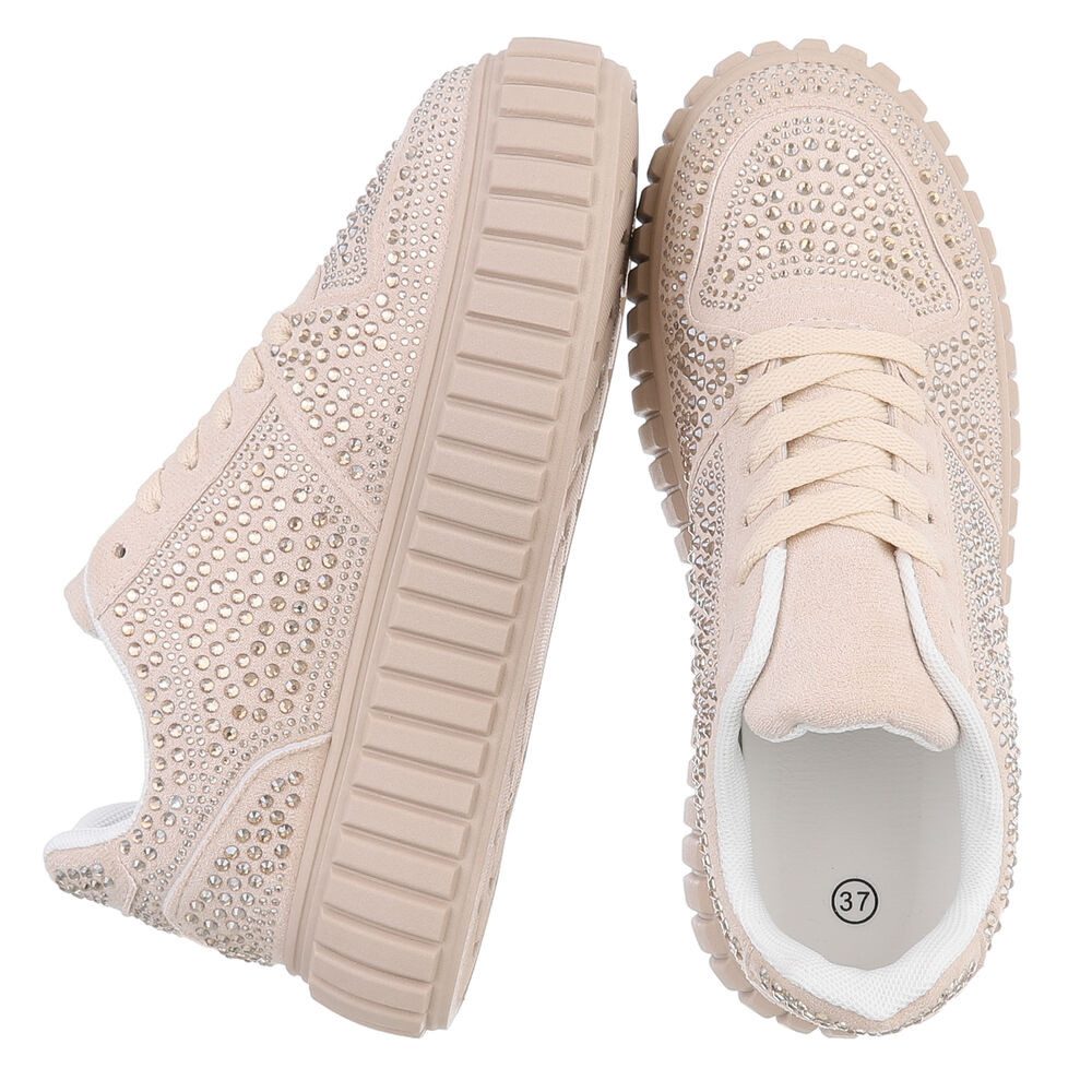 Ital-Design Modischer Sneaker mit Glitzerdetails für Damen Sneaker (9111691 günstig online kaufen