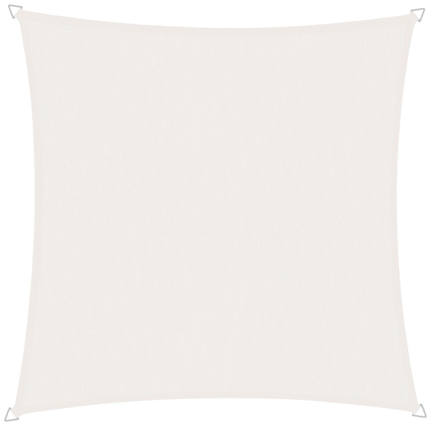 Windhager Sonnensegel Quadrat, 3x3 m, wasserabweisend