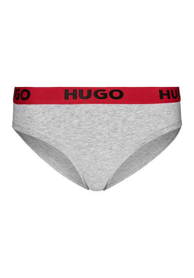 HUGO Slip BRIEF SPORTY LOGO mit HUGO Logo auf dem elastischem Bund