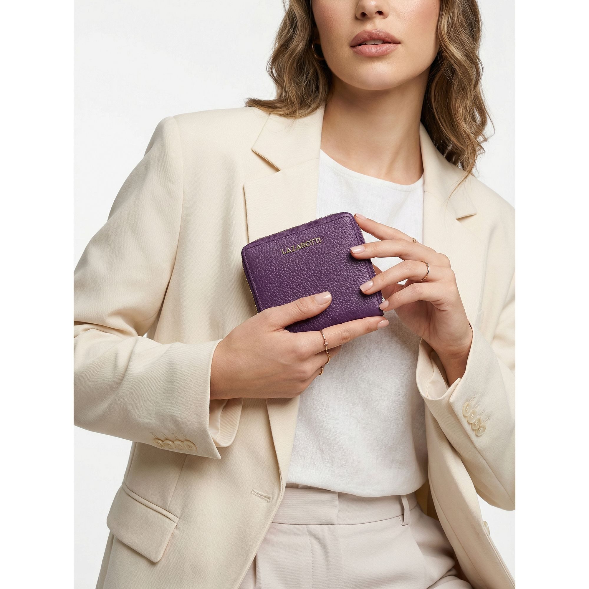 Lazarotti Geldbörse Bologna Leather, Leder